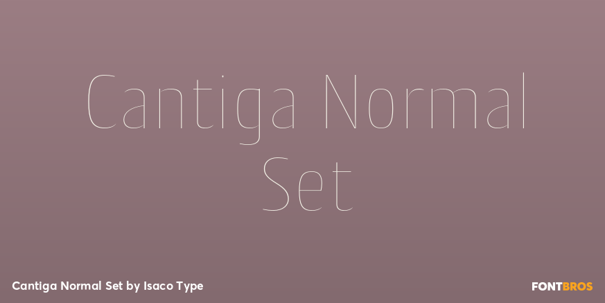 Cantiga Normal Set Poster