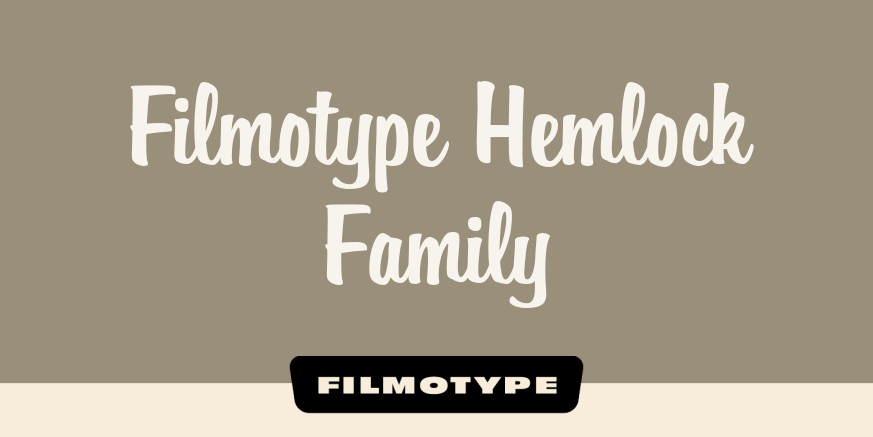 Filmotype Hemlock Family Poster