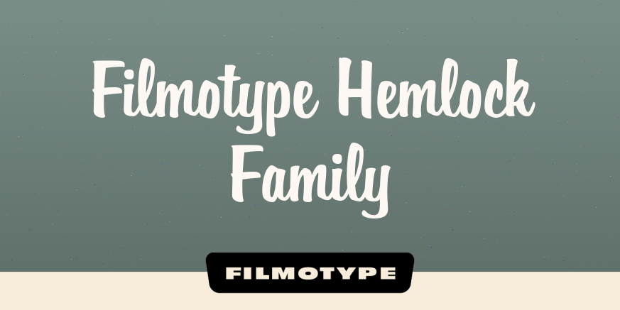 Filmotype Hemlock Family Poster