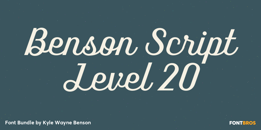 Benson Script Level 20 Poster