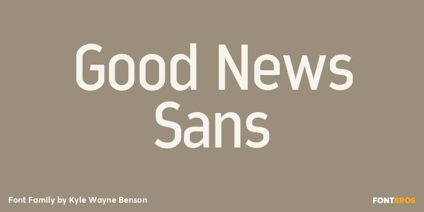 Good News Sans Poster