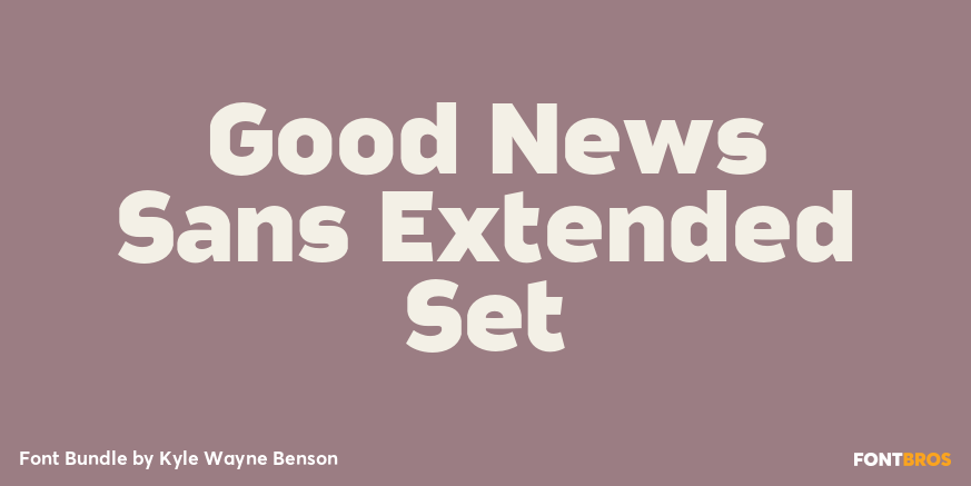 Good News Sans Extended Set Poster