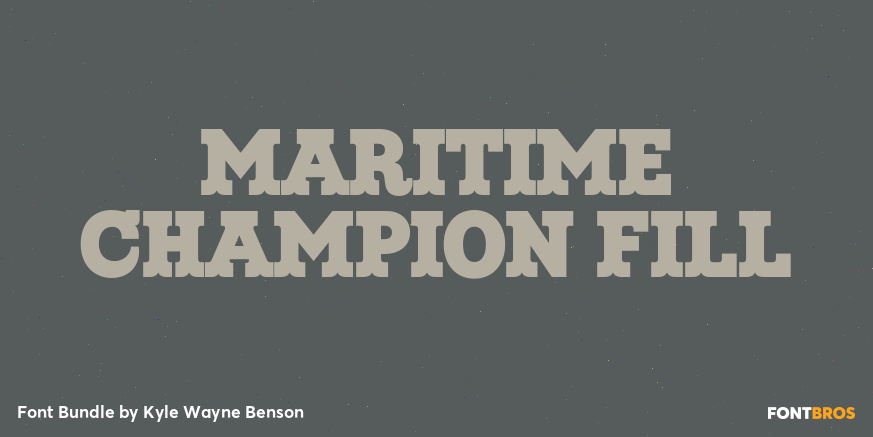Maritime Champion Fill Poster
