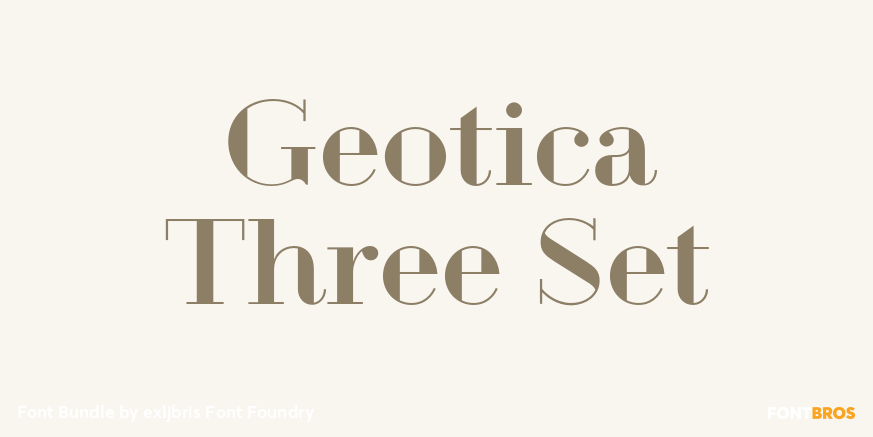 Geotica Three Set Poster