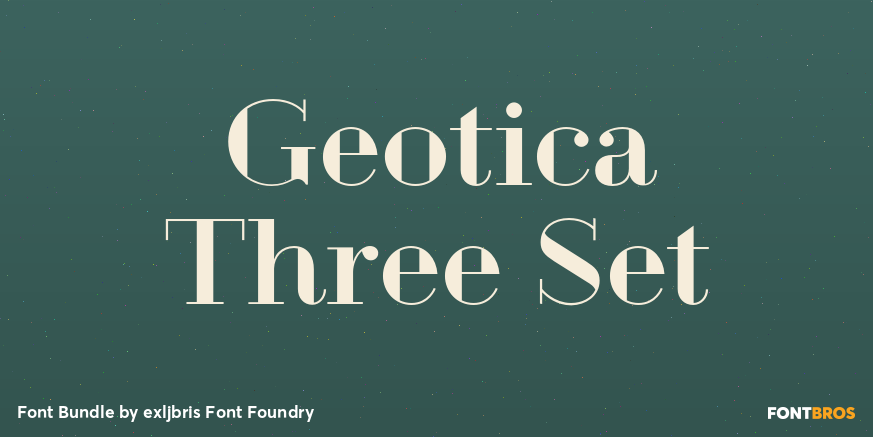 Geotica Three Set Poster