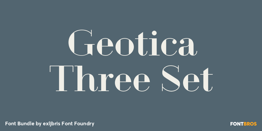 Geotica Three Set Poster