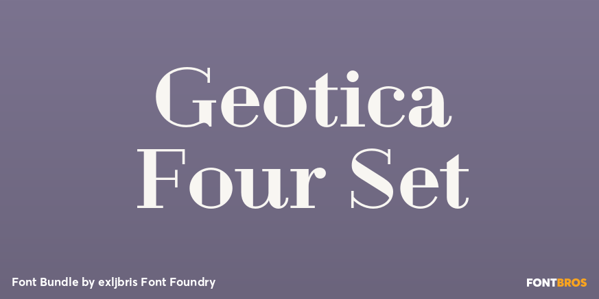 Geotica Four Set Poster