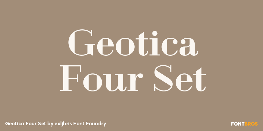 Geotica Four Set Poster