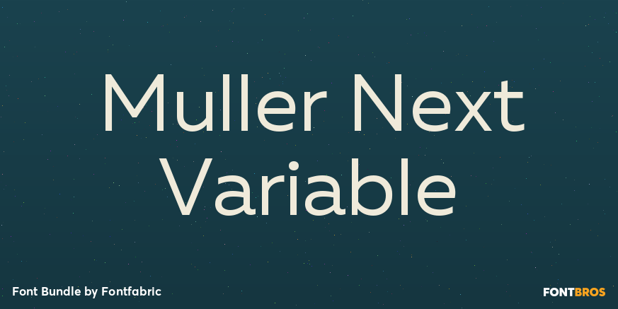 Muller Next Variable Poster