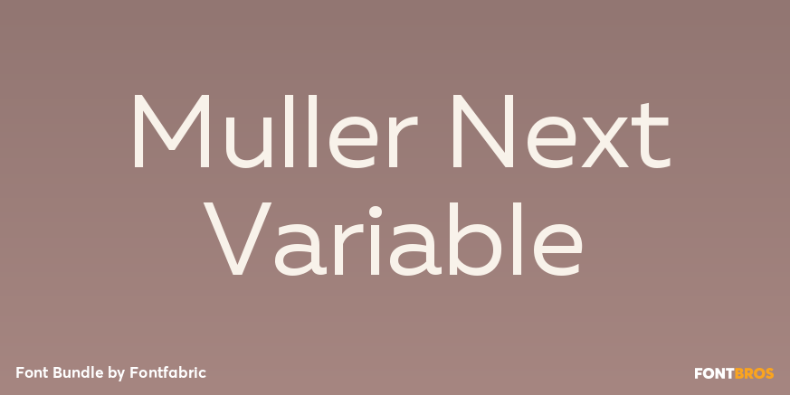 Muller Next Variable Poster
