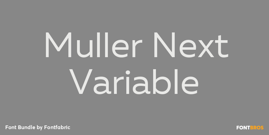 Muller Next Variable Poster