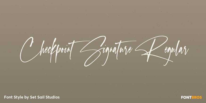 Checkpoint Signature Regular Poster