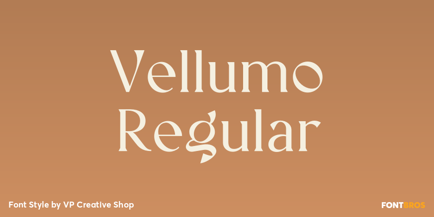 Vellumo Regular Poster