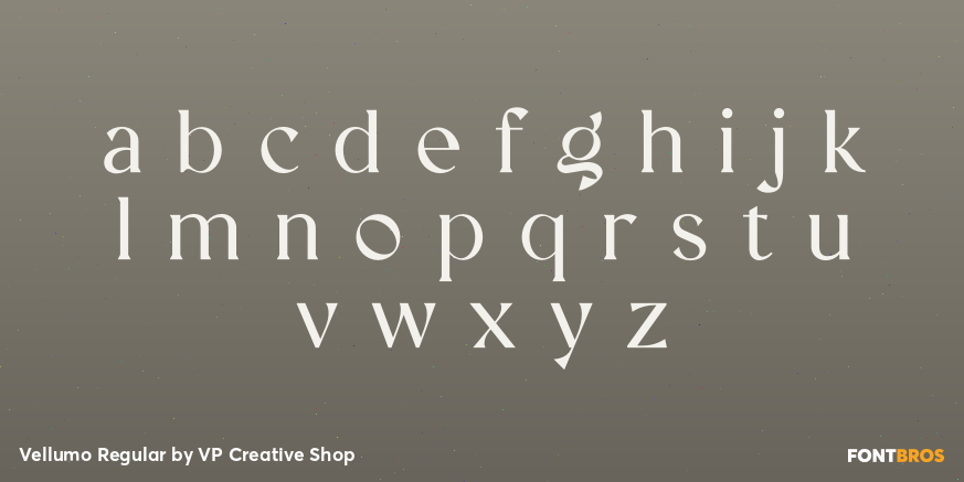 Vellumo Regular Font Poster #3