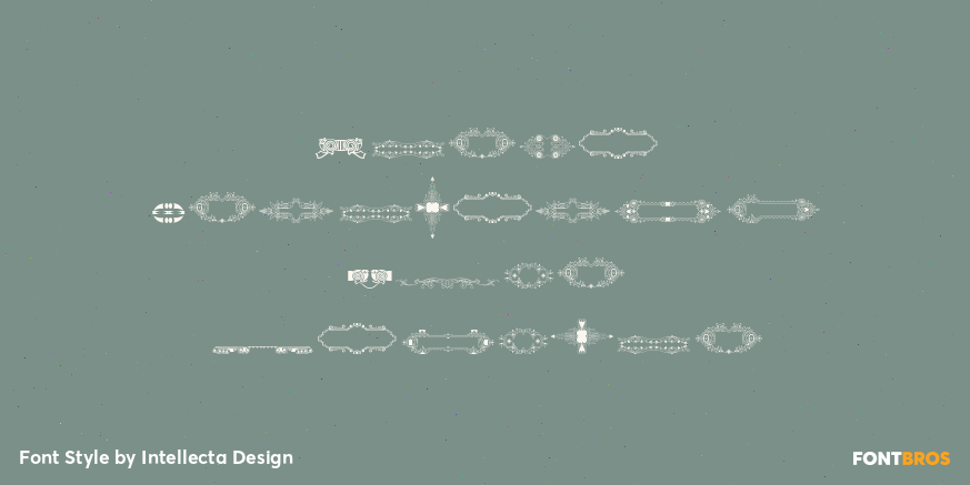 Naive Ornaments Four Regular Poster