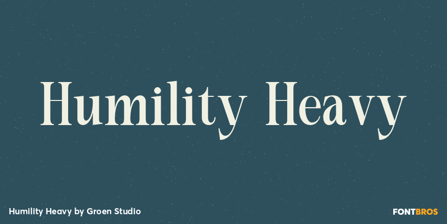 Humility Heavy Poster