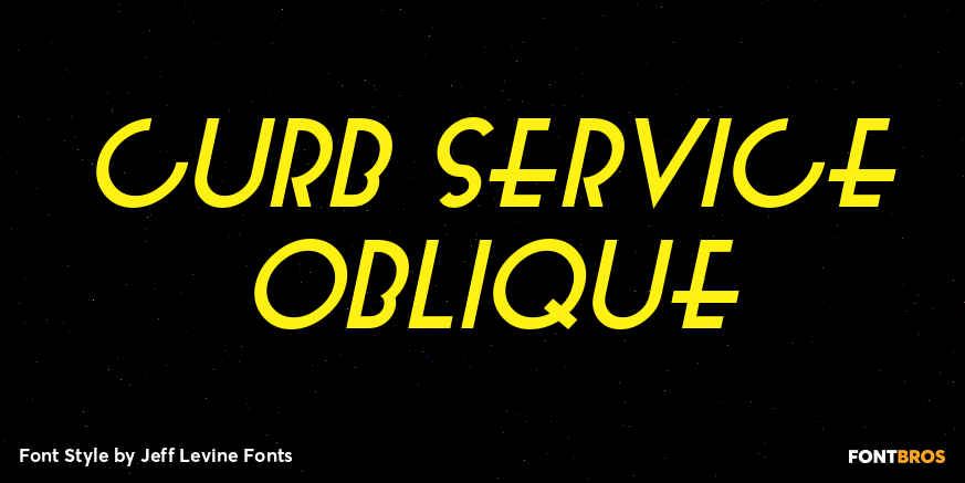 Curb Service Oblique Poster