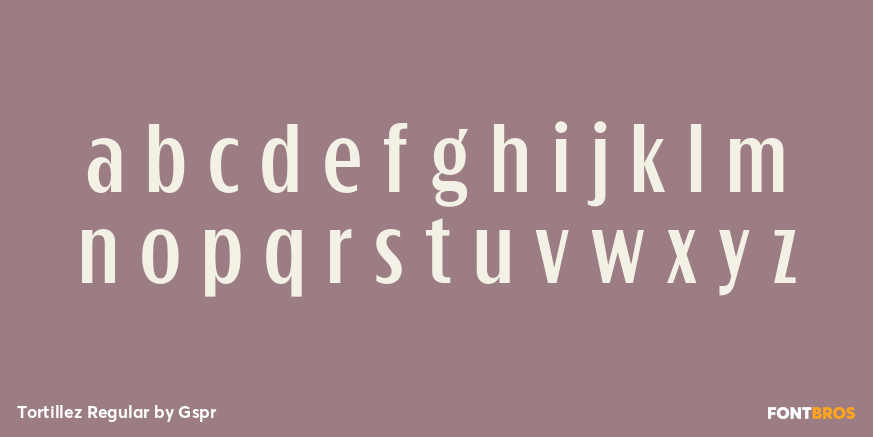 Tortillez Regular Font Poster #1
