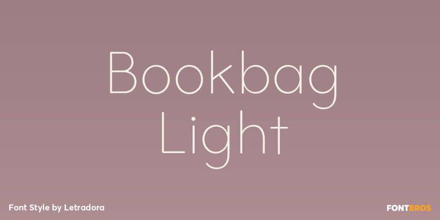 Bookbag Light Poster