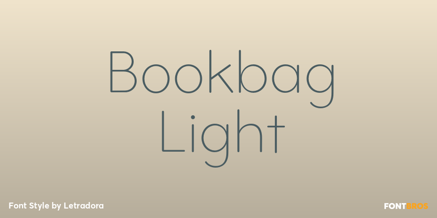 Bookbag Light Poster
