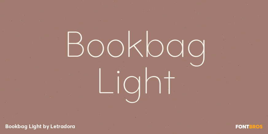 Bookbag Light Poster