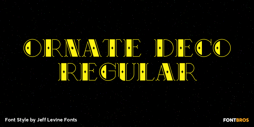 Ornate Deco Regular Poster