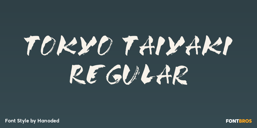 Tokyo Taiyaki Regular Poster