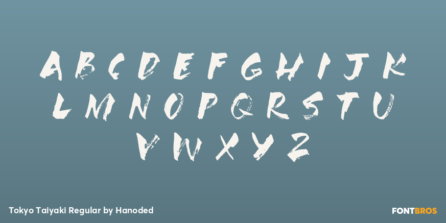 Tokyo Taiyaki Regular Font Poster #2