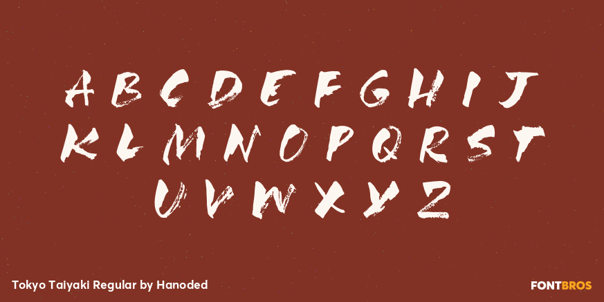 Tokyo Taiyaki Regular Font Poster #3