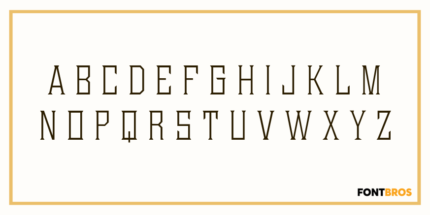 Diablo Font Poster #2