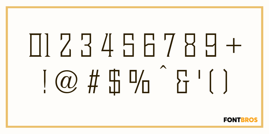 Diablo Font Poster #4