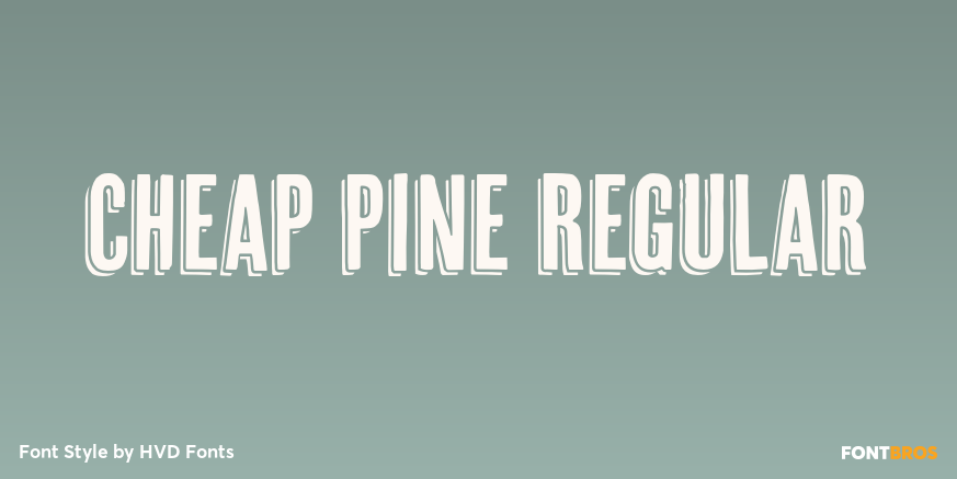 Cheap Pine Regular Poster