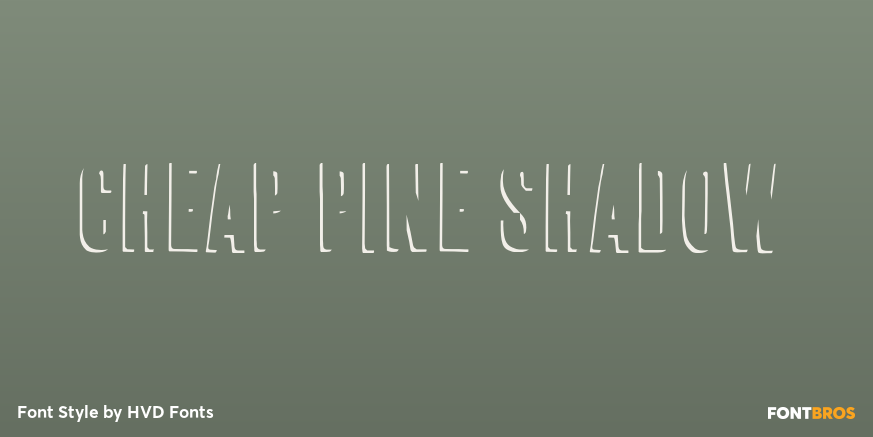 Cheap Pine Shadow Poster