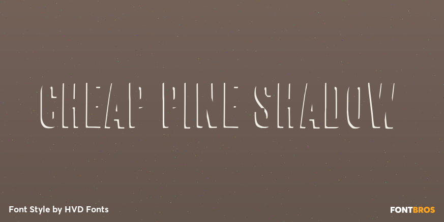 Cheap Pine Shadow Poster