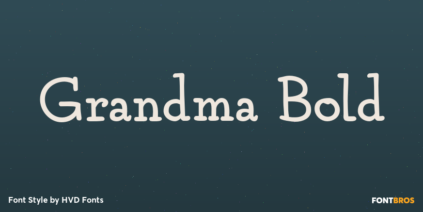 Grandma Bold Poster