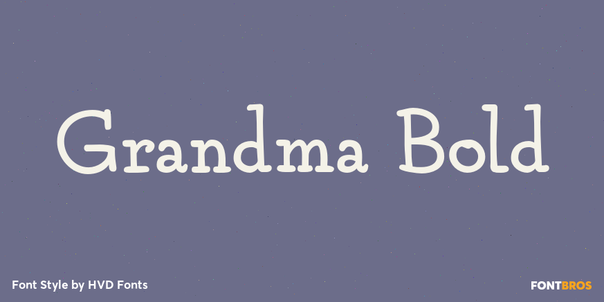 Grandma Bold Poster