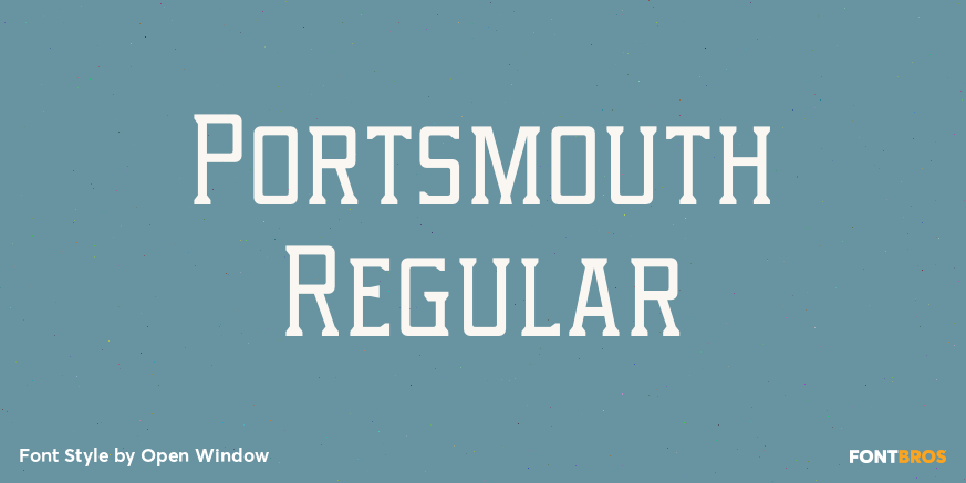 Portsmouth Regular Poster
