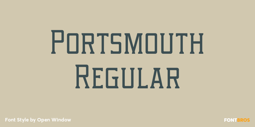 Portsmouth Regular Poster