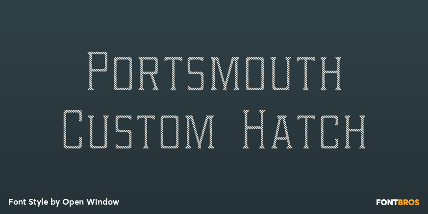 Portsmouth Custom Hatch Poster