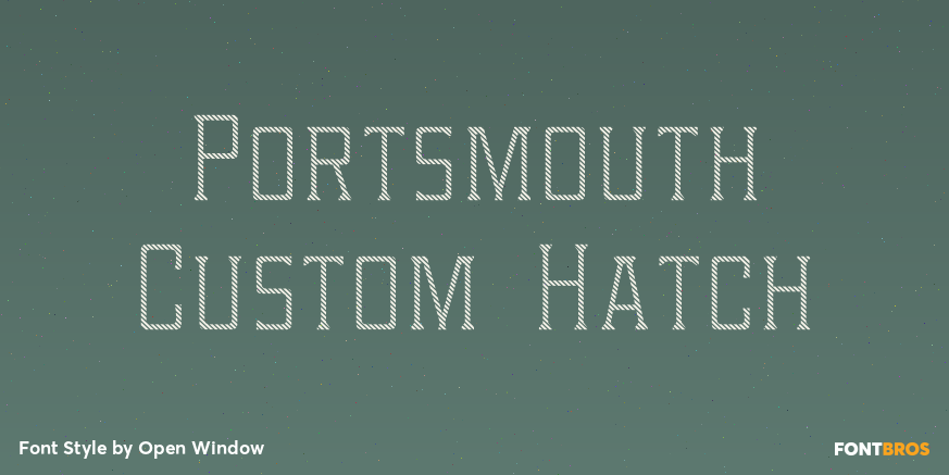 Portsmouth Custom Hatch Poster