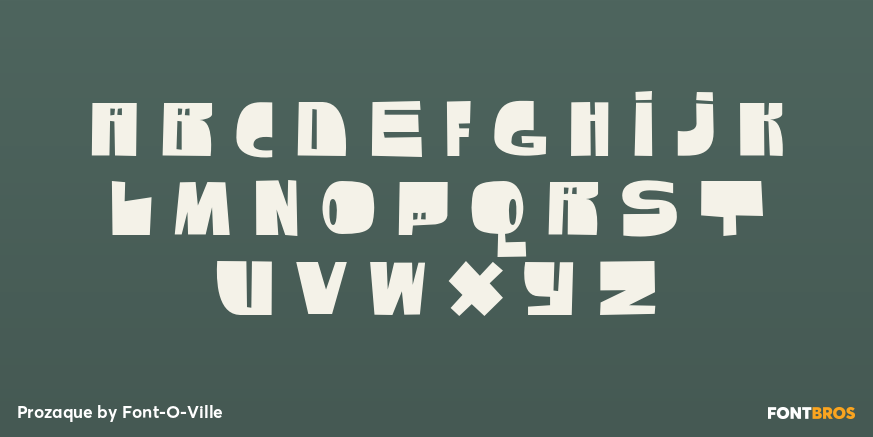 Prozaque Font Poster #1