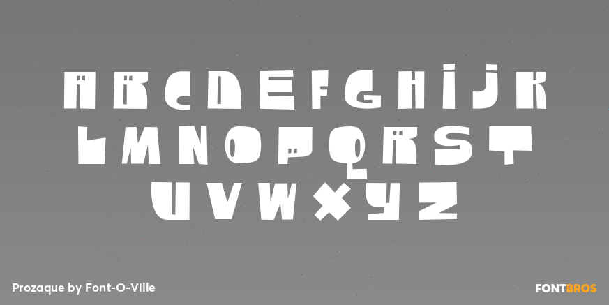 Prozaque Font Poster #1