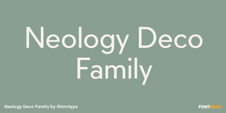 Neology Deco Family Poster