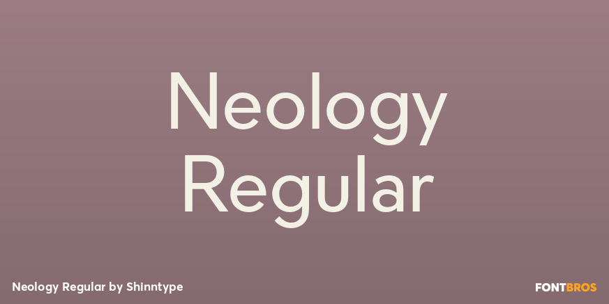 Neology Regular Poster