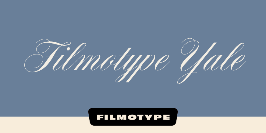 Filmotype Yale Poster