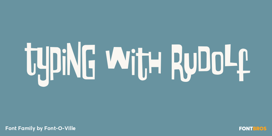 Typing With Rudolf Poster