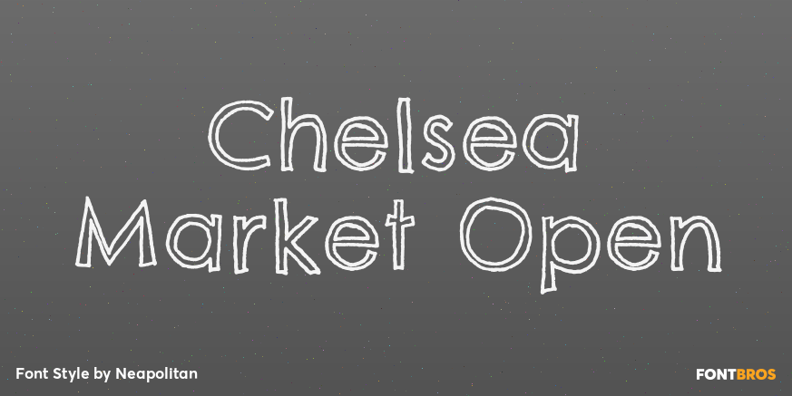 Chelsea Market Open Poster