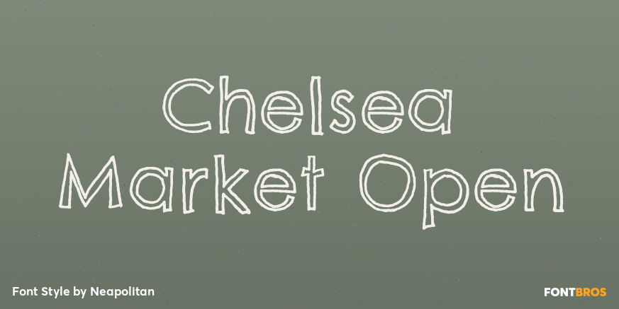 Chelsea Market Open Poster