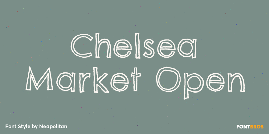 Chelsea Market Open Poster