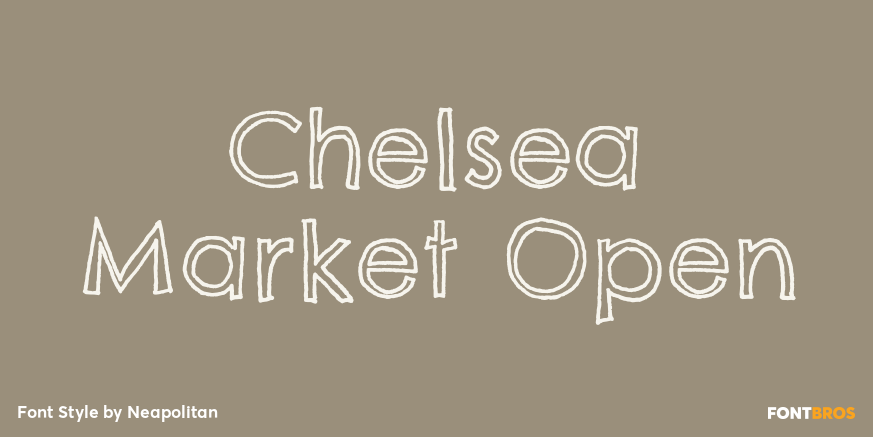 Chelsea Market Open Poster